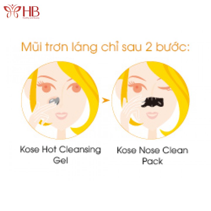 [Hot Chính Hãng] Gel lột mụn Kose Softymo Hot Cleansing Nhật Bản