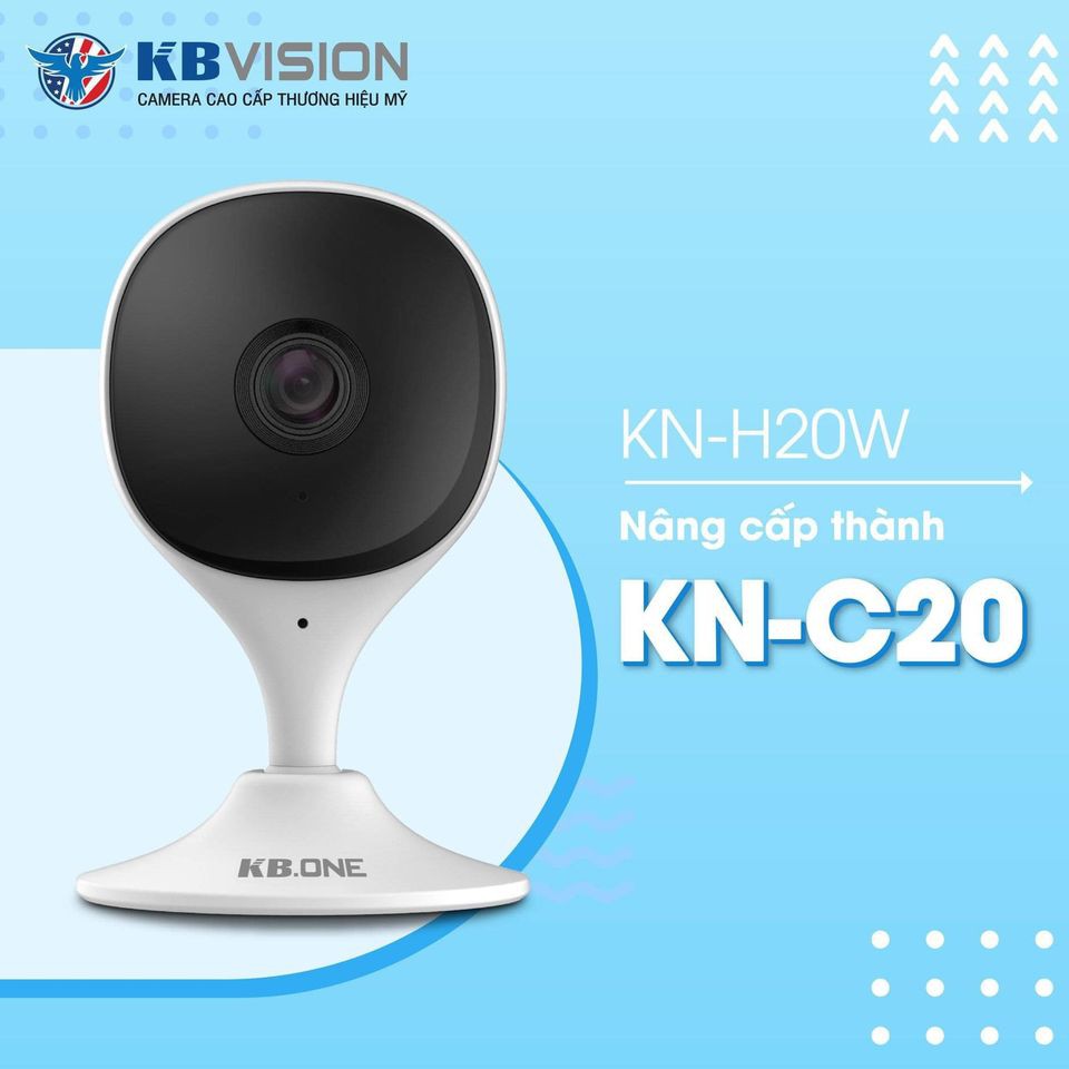 Camera IP hồng ngoại không dây 2.0 Megapixel KBVISION KBONE KN-C20