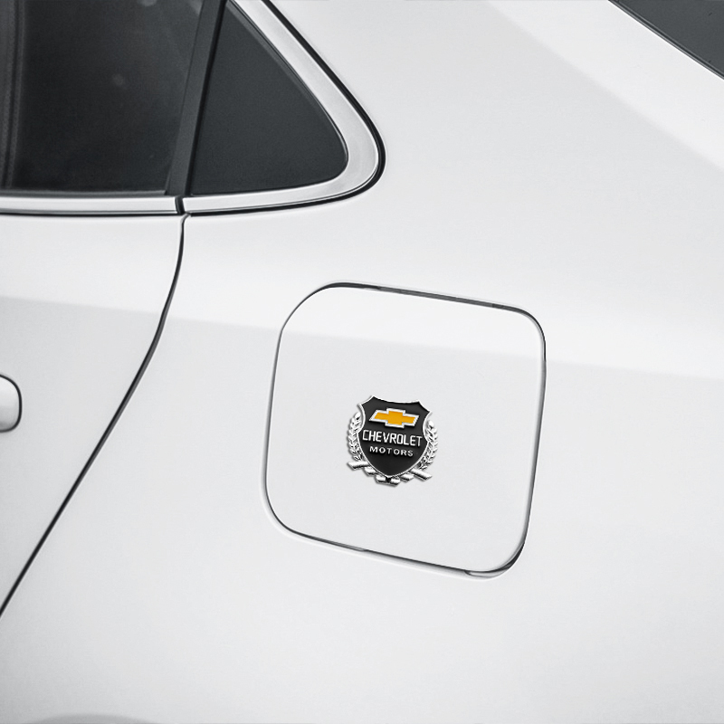 2 Nhãn dán kim loại trang trí ô tô Chevrolet Cruze Spark Aveo Captiva Trailblazer Colorado Orlando