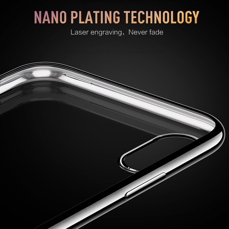 Ốp Lưng Silicone Trong Suốt Siêu Mỏng Cho Iphone 11 Pro Max X Xs Xr Xs Max Iphone 6 S 7 8 Plus