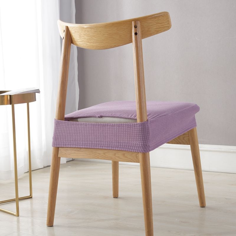 Vỏ Bọc Ghế Dệt Kim Dày Co Giãn Thiết Kế Đơn Giản Độc Đáo