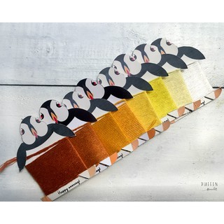 Combo dây tết vòng theo pallet màu - Color pallet 5