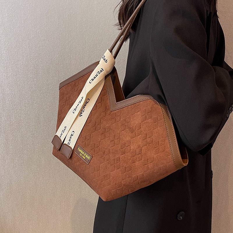 Túi Đeo Vai Sức Chứa Lớn Phong Cách Cổ Điển Cho Nữ