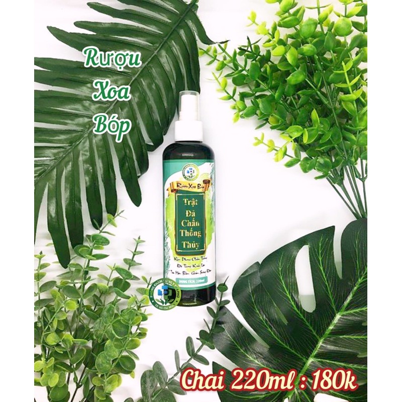 DẦU XOA BÓP TRẬT ĐẢ CHẤN THỐNG THUỶ 220ml