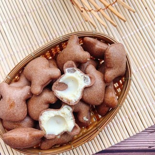 Bánh gấu nhân kem mix 3 vị gói 500g
