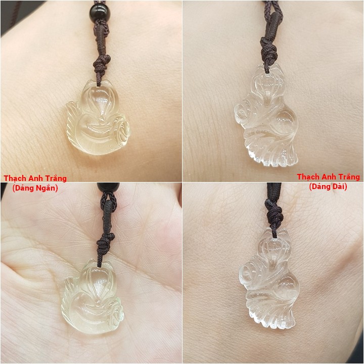 Mặt dây chuyền vòng cổ Hồ ly Phong thủy kích hoạt tình duyên, may mắn, bình an phù hợp Nam Nữ (kèm dây) | BigBuy360 - bigbuy360.vn