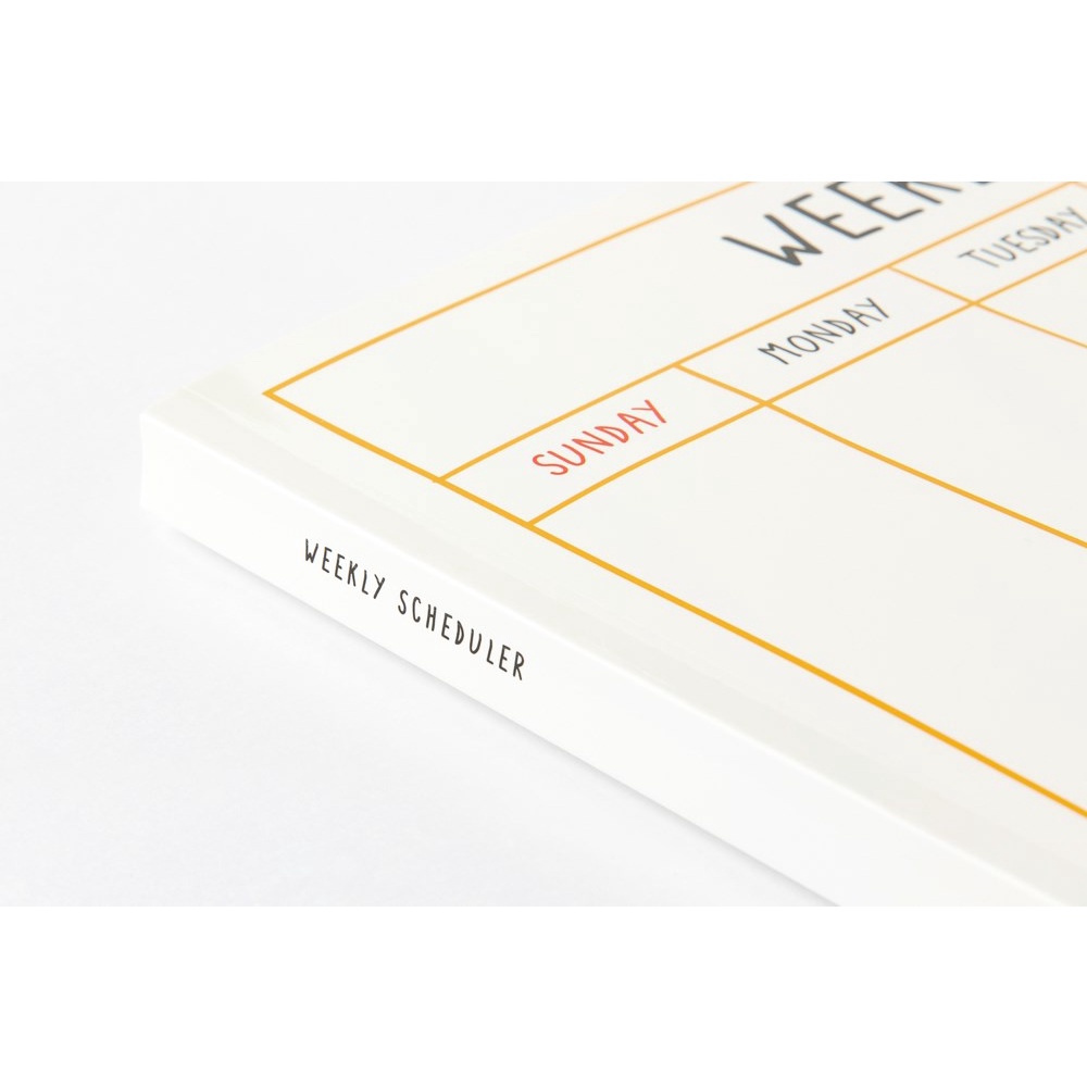 Cuốn Lịch Ghi Chú Kế Hoạch Hàng Tuần 18 Tháng ARTBOX Hàn Quốc Thiết Kế Viền Vàng