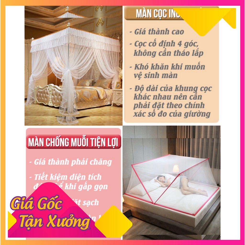 Màn gấp gọn thông minh cao cấp, tiện dụng - Hàng loại 1, bảo hành 6 tháng