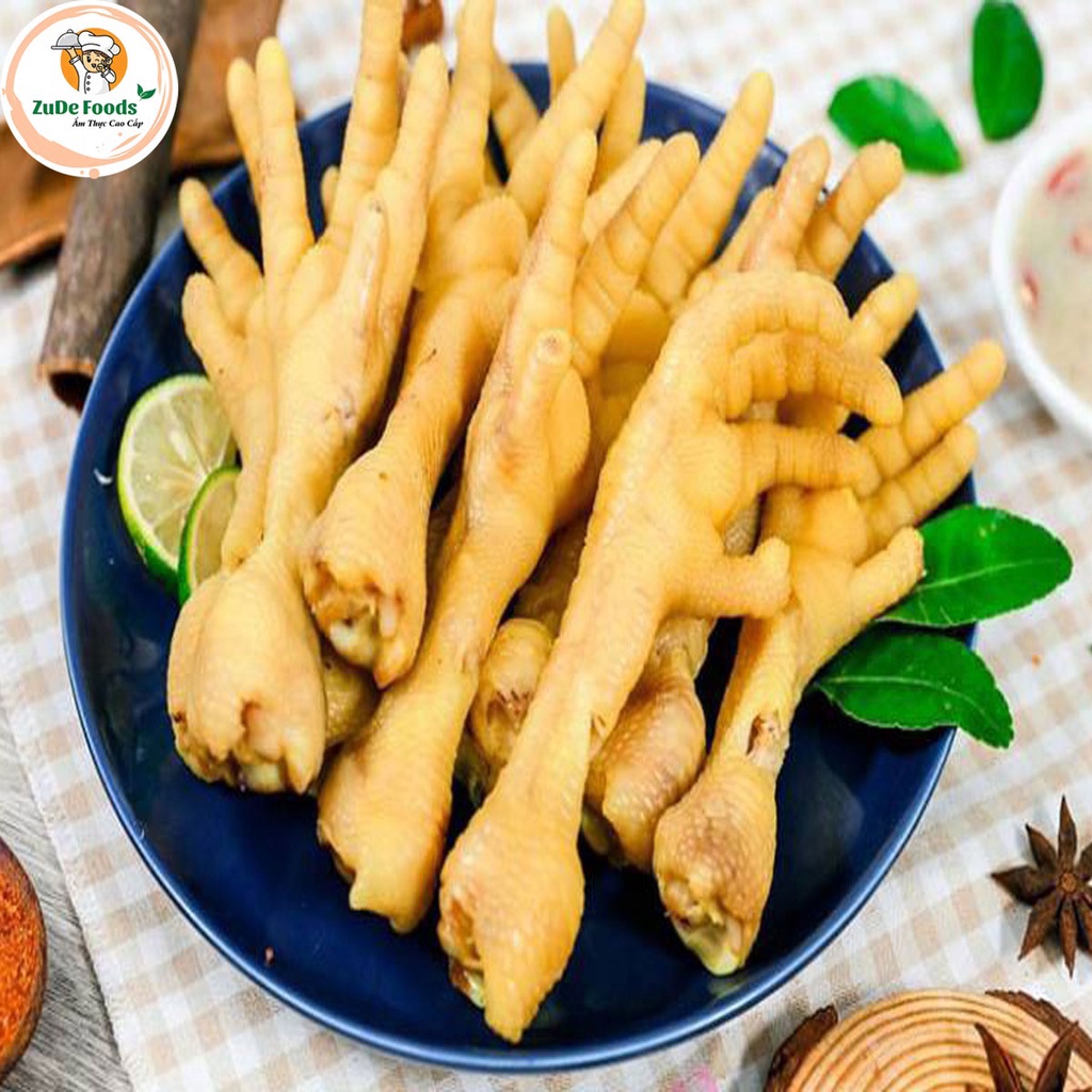 Chân Gà Có Xương |Chân Gà Nguyên Xương khay 1kg hàng tươi ngon to đều - Ship Hỏa Tốc HN
