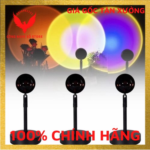 Đèn led tiktok, đèn hoàng hôn rose chuyển đổi 4 màu, đèn led trang trí, đèn để bàn chụp ảnh, quay video, livestream | BigBuy360 - bigbuy360.vn