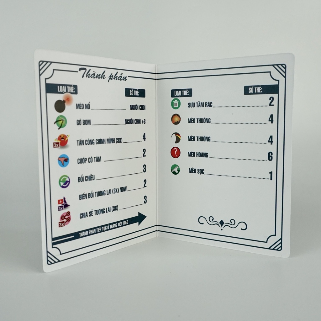 Bộ Exploding Kittens: Recipes for Disaster Việt Hóa - Công Thức cho thảm họa