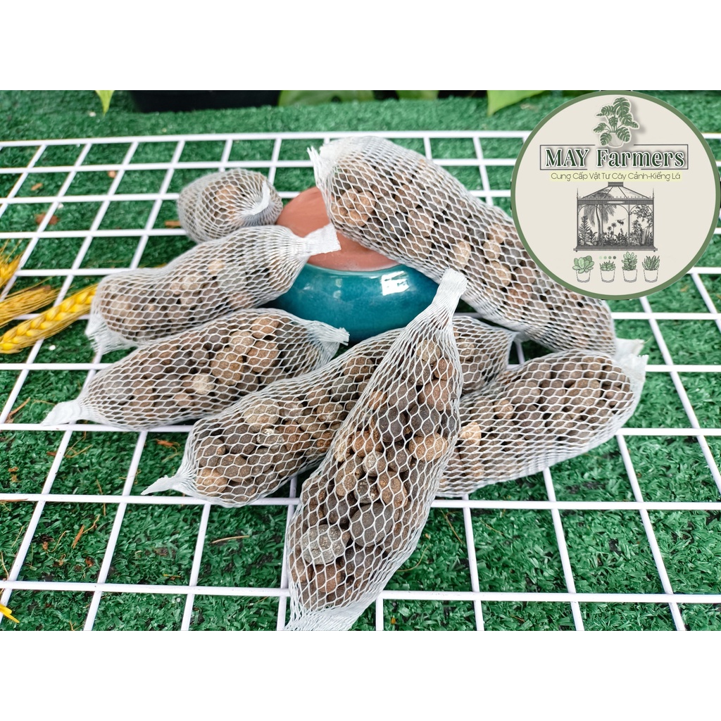 ☘️ Phân Dê Túi Lưới 12cm - Bón Cho Hoa Lan  Cây Cảnh