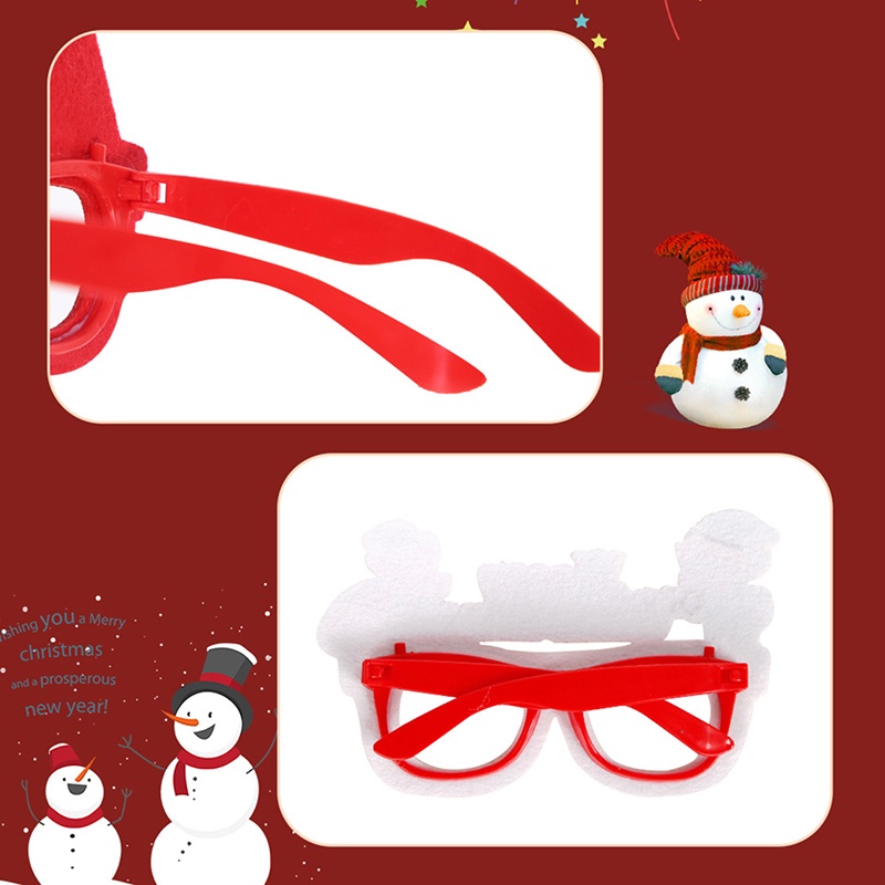 Mắt Kính Hóa Trang Giáng Sinh / Năm Mới Dễ Thương