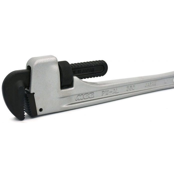 Mỏ lết răng cán nhôm 14 inch PW-AL35, mở ngàm Ø49mm. MCC - Sản xuất tại Nhật