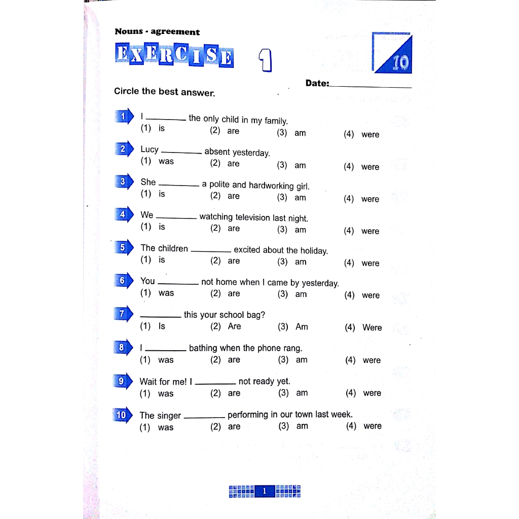 Sách - Bài Tập Ngữ Pháp Tiếng Anh Cơ Bản Dành Cho Học Sinh - Quyển 4