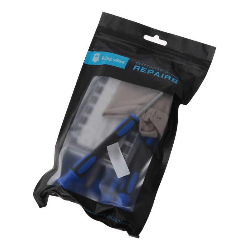 Set tua vít và nhíp đầu cong dụng cụ sửa mắt kính