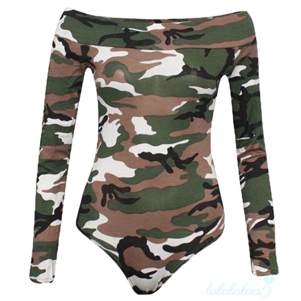 LL5-Áo liền quần trễ vai tay dài ôm dáng gợi cảm cho nữ
 | BigBuy360 - bigbuy360.vn