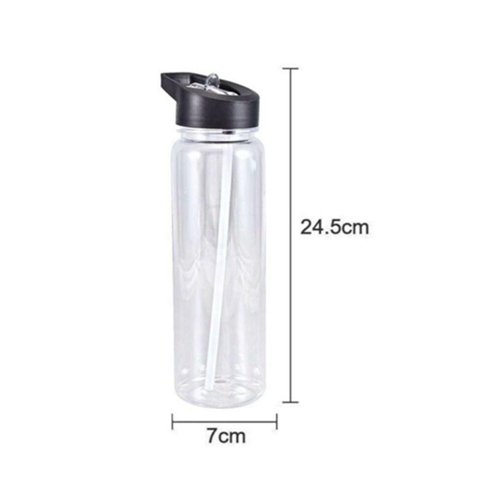 Bình Nước Thể Thao 750ML Trong Suốt Có Nắp Đậy Tiện Dụng