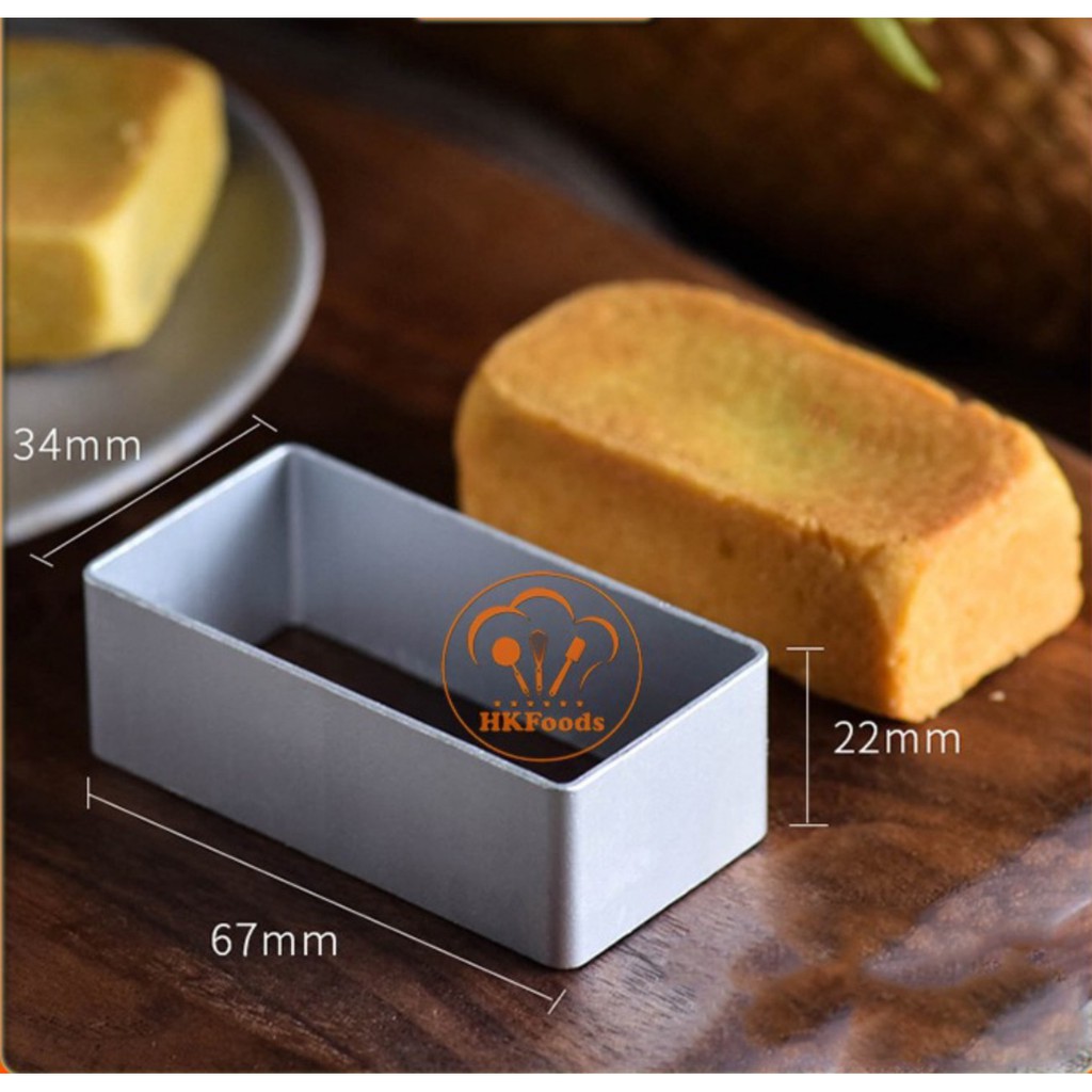 Khuôn nhấn nhôm chữ nhật dài