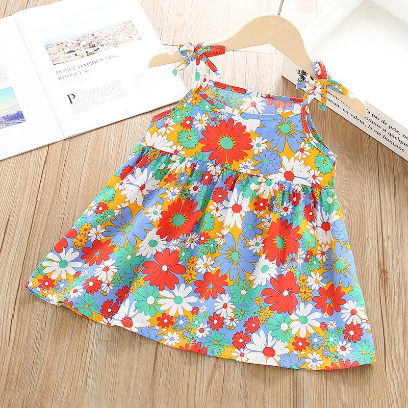 Đầm Quảng Châu Cho Bé Size 90 - 130 cm