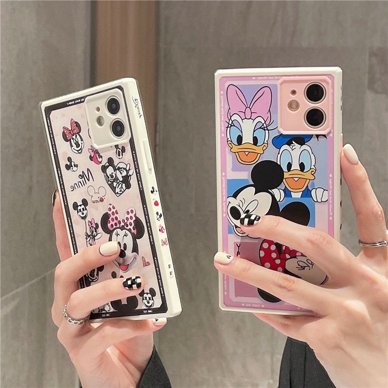 Ốp điện thoại mềm in hình nhân vật hoạt hình thích hợp cho IPhone 11 12 13promax IPhone 7 8Plus X XS Dsx7