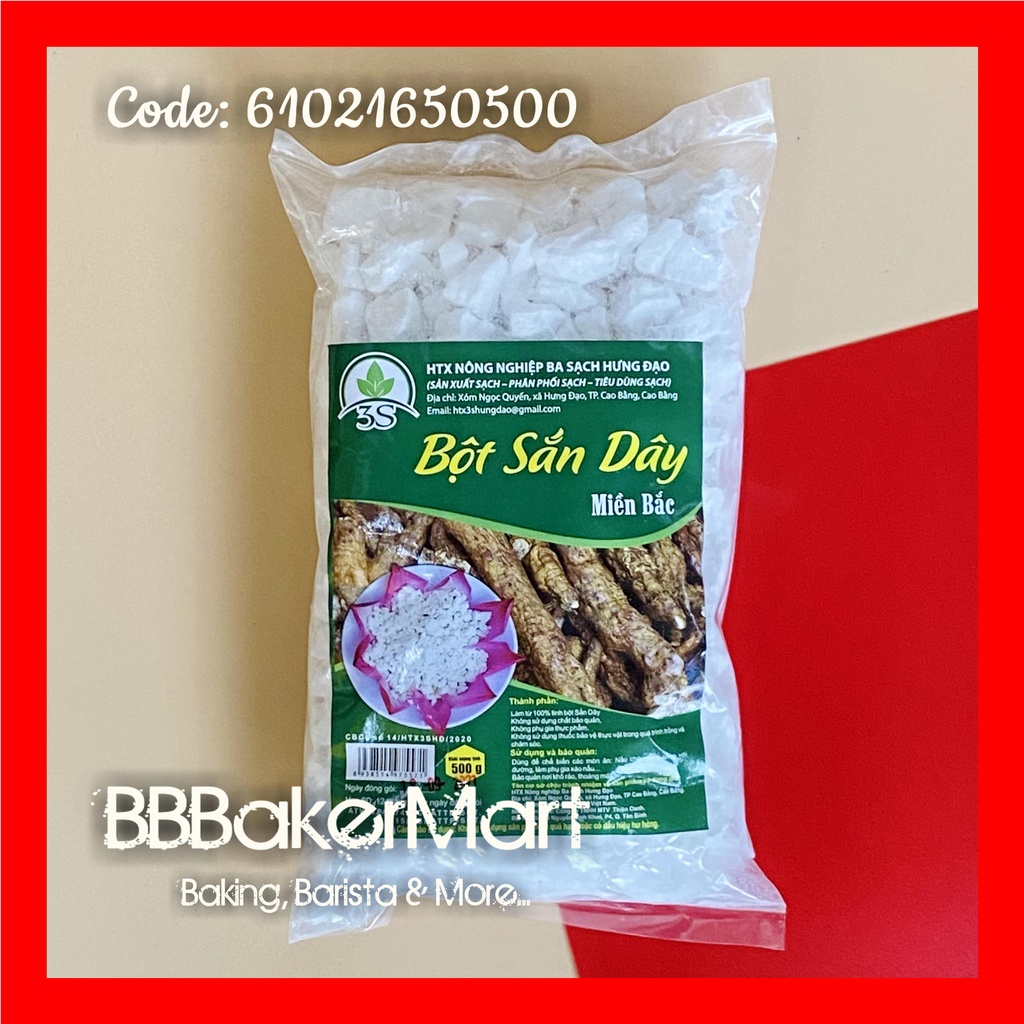 Bột SẮN DÂY Cao Bằng Miền Bắc - 1 gói 500gr