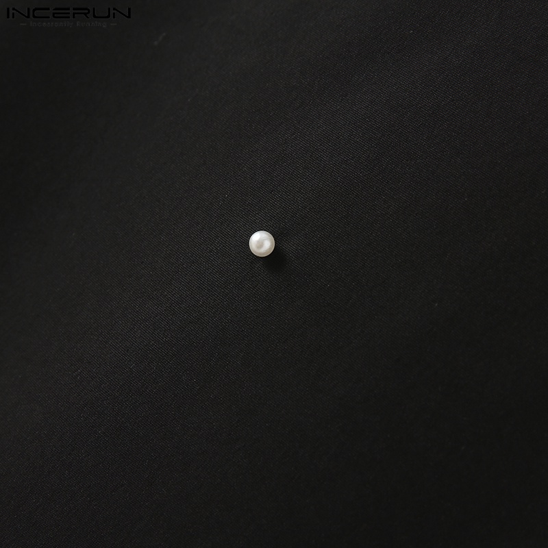 Quần dài INCERUN dáng rộng phong cách hippie thời trang dành cho nam