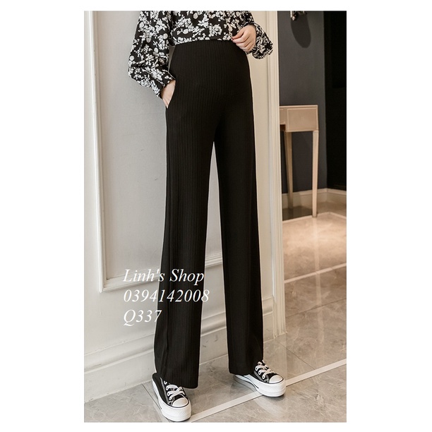 Quần Bầu Ống Suông Dáng Dài Rộng Chất Đẹp Q337