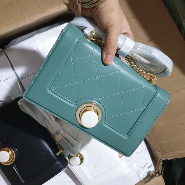 Túi Pedr khuy tròn mẫu mới nhất siêu đẹp