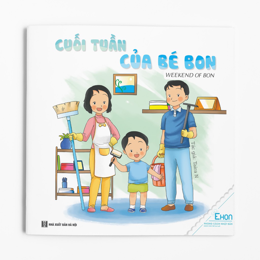 [Mã BMLTA50 giảm 10% đơn 99K] Sách Truyện Ehon Kỹ Năng Sống Bé Bon (Bộ 8 Cuốn)