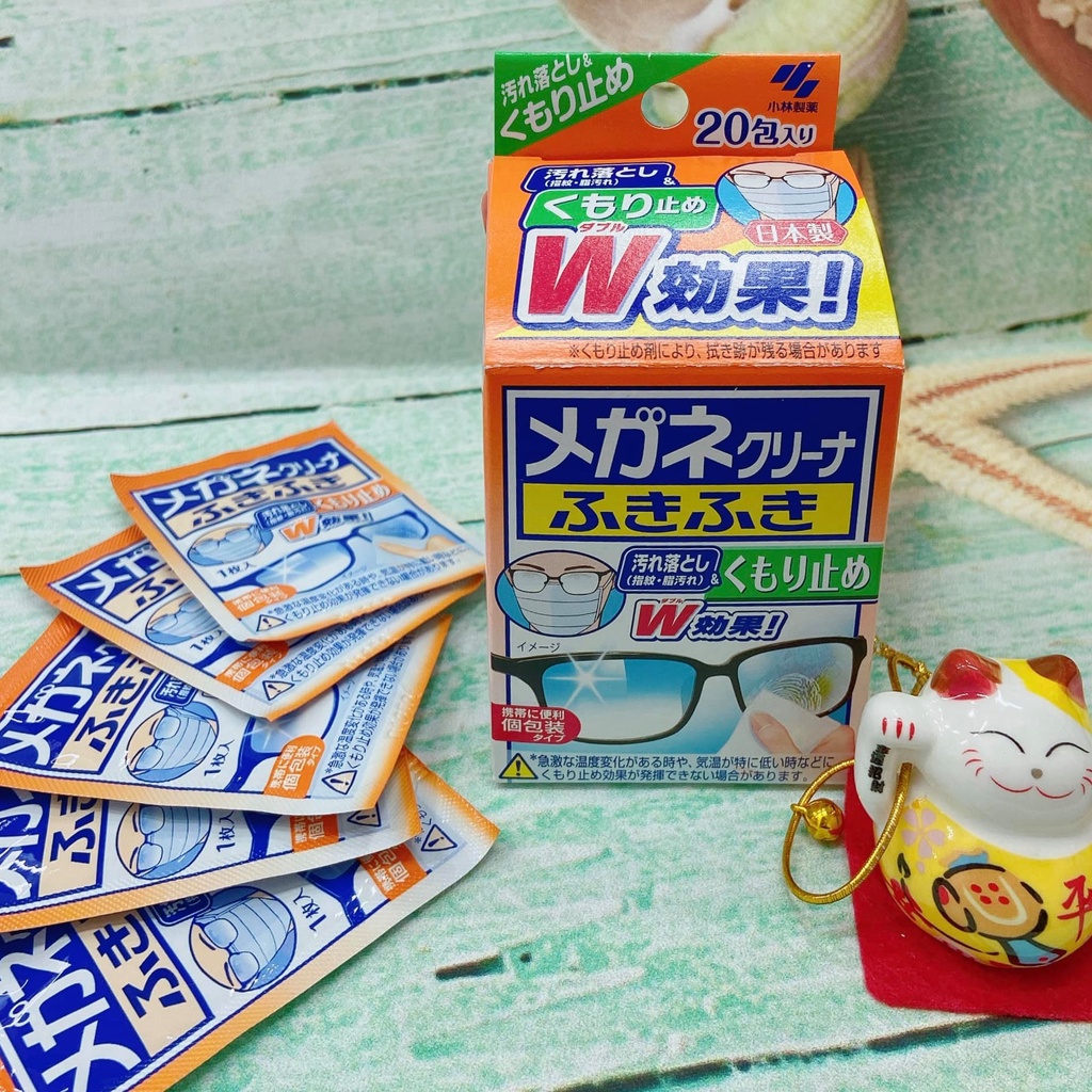 Giấy lau kính chuyên dụng Kobayashi 20 miếng