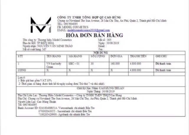 KEM BODY V9 SIÊU TRẮNG SIÊU CHỐNG NẮNG | BigBuy360 - bigbuy360.vn