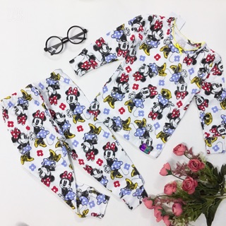Bộ đồ thu đông bozip cho bé (kèm bảng size hình cuối)