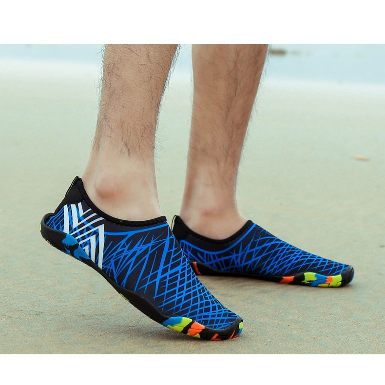 Giày đi biển, beach shoes, giày dép nam/nữ đi bơi, tắm, trekking/ tập yoga lưới chống trượt đế cao su