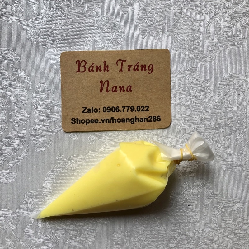 Sốt bơ ăn bánh tráng (chỉ gói sốt bơ thôi nha khách)