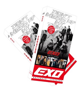 Combo postcard EXO DON'T MESS UP MY TEMPOP