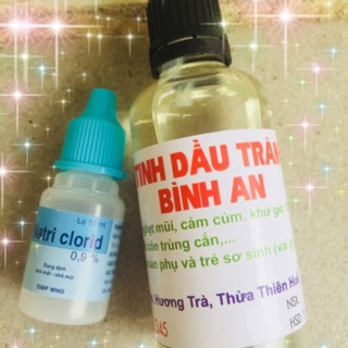 Combo tinh dầu tràm Huế 50ml và 10ml