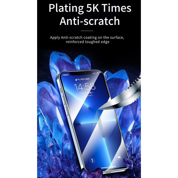 Kính Cường Lực Wiwu Ivista kèm khung tự dán dành cho Phone 14 Pro Max ,14 Plus ,13 Pro max ,12 Promax chống bụi màng loa