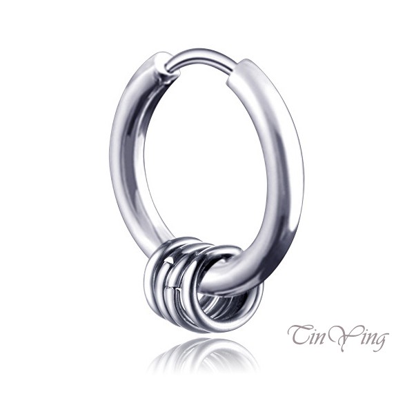 GETNOIVAS Hoa Tai Dáng Tròn Phong Cách Hàn Quốc Cho Nam
