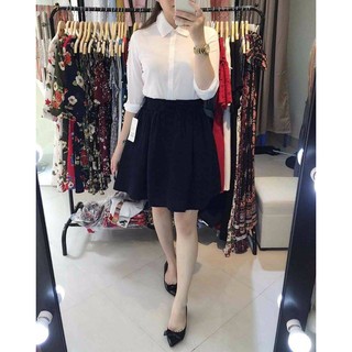 Sơ mi trắng Vnxk 100% cotton 