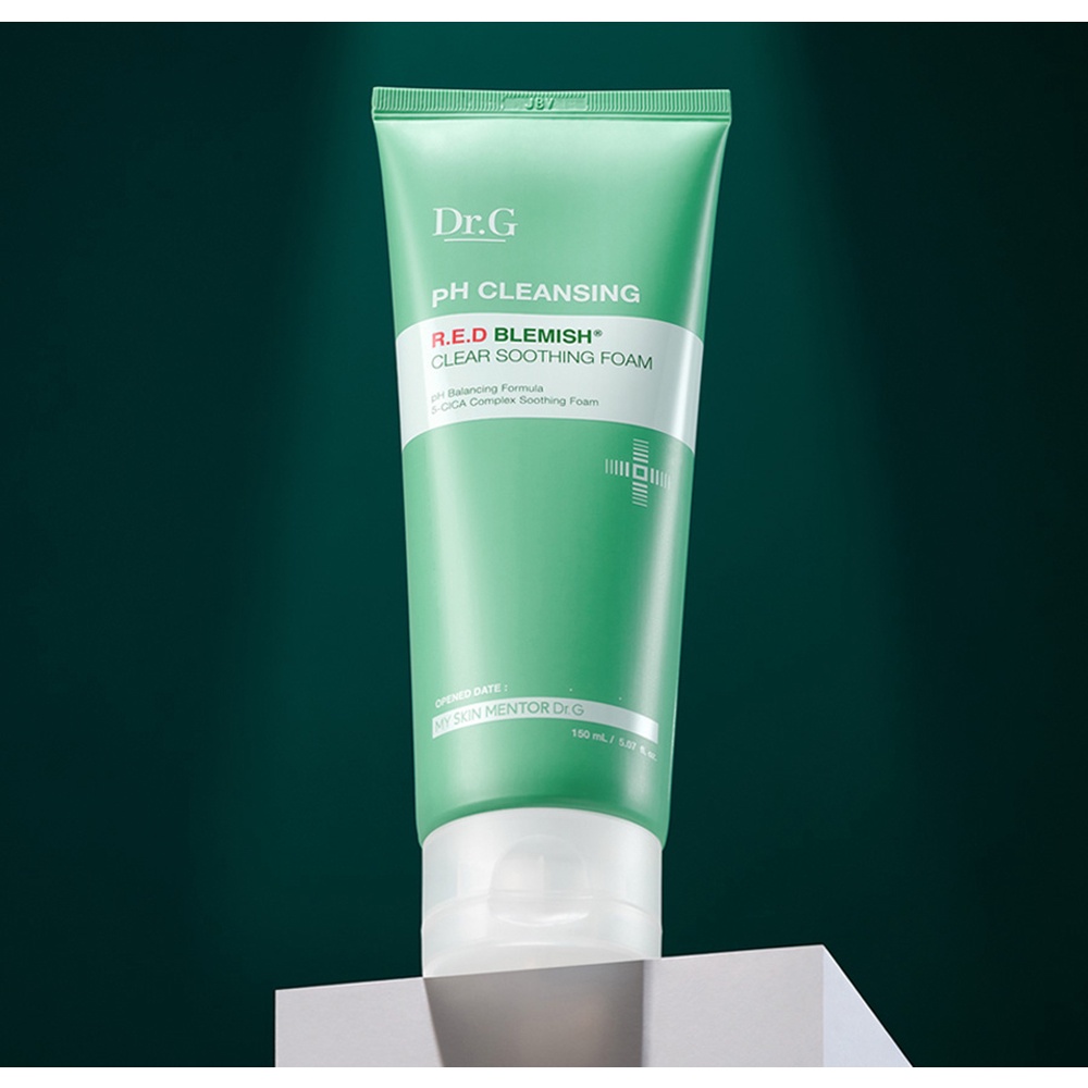 Sữa Rửa Mặt Dr.G pH Cleansing R.E.D Blemish Clear Soothing Foam 150ml