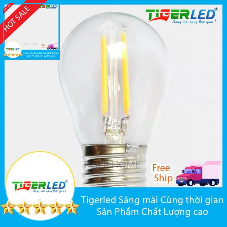 Bóng Đèn Edison G45 4W/6W E27 2700k - [QND688]