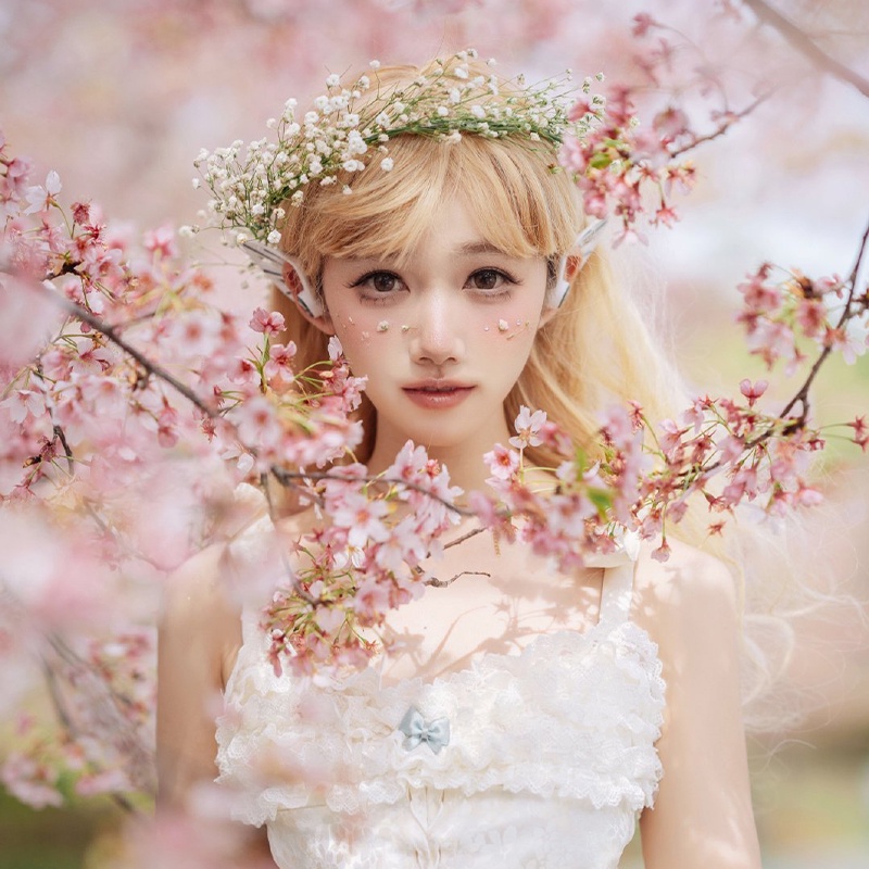 YOWU Demon Dance Elf phiên bản Frost White Tai nghe TWS True Wireless Bluetooth Binaural In-Ear Luminous Music.