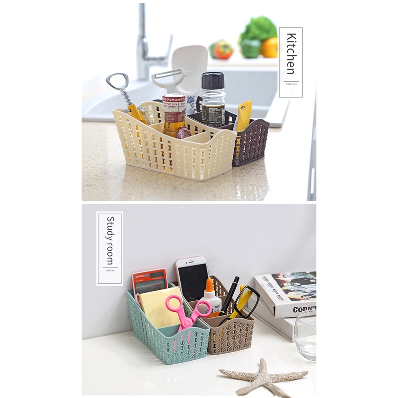 Giỏ Mây Đựng Đồ Để Bàn Tiện Lợi