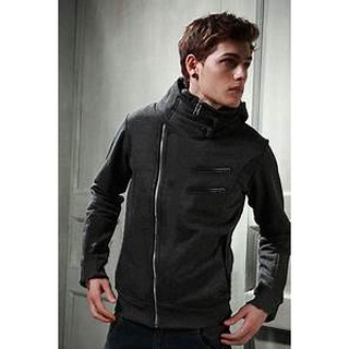 Áo khoác dây kéo một bên