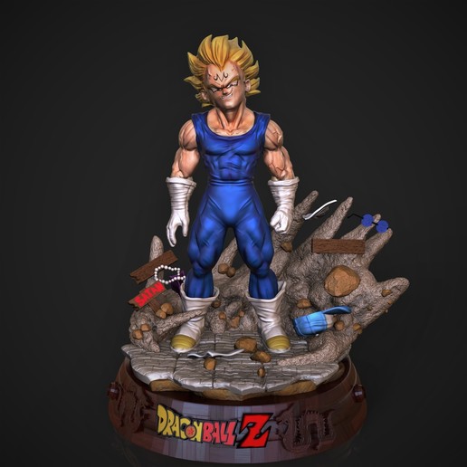 👽ĐỘC QUYỀN👽 Mô hình đồ chơi Dragon Ball - MAJIN VEGETA Công nghệ in 3d Sản xuất thủ công (TÙY BIẾN KÍCH THƯỚC)