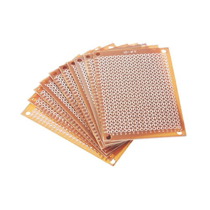 Phíp đồng đục lỗ kích thước 5x7 cm, bo mạch đục lỗ, PCB DIY