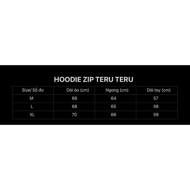 Hoodie Zip Teru Regods