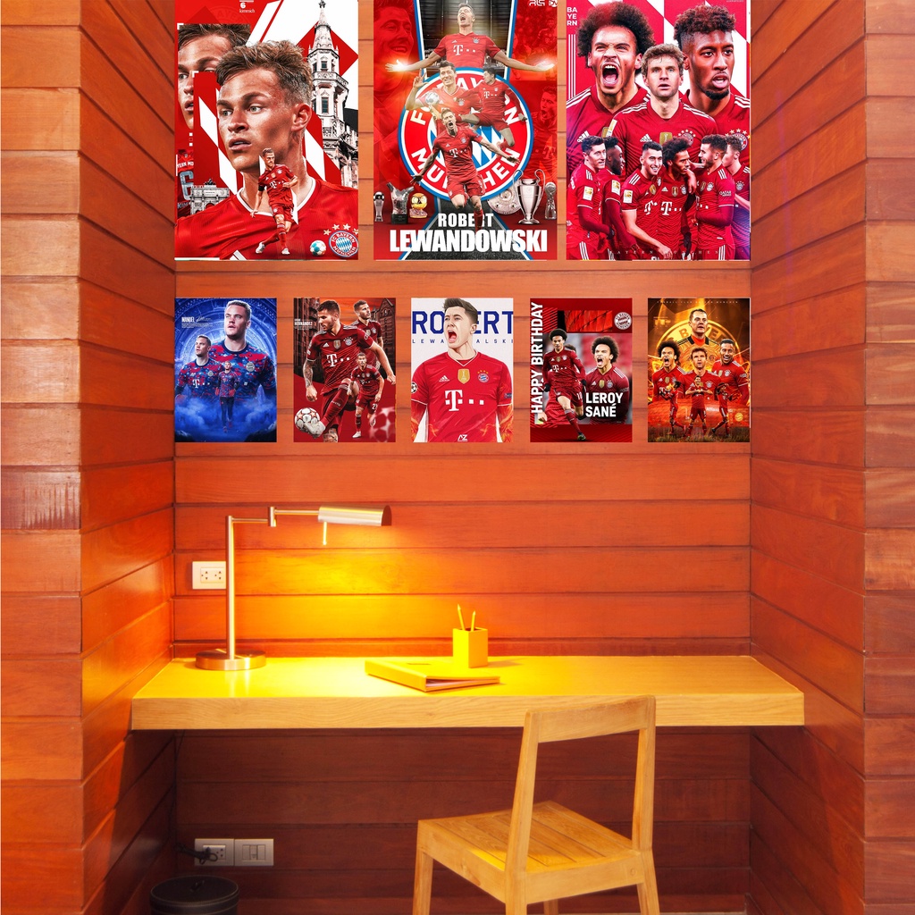 Poster Bayern Munich, Ảnh Dán Tường Bayern Munich Cực Đẹp, Poster Bóng Đá Có In Theo Yêu Cầu