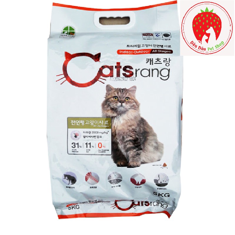 [ Bán sỉ ] THỨC ĂN CHO MÈO CATSRANG 5kg